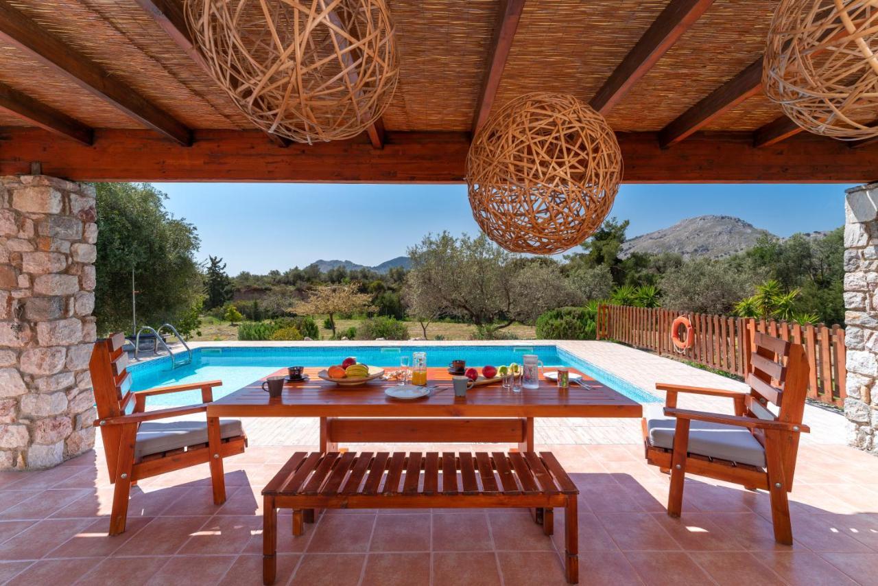 Olive Private Villa Swimming Pool 5 Bdr Kolymbia Rhodes Zewnętrze zdjęcie