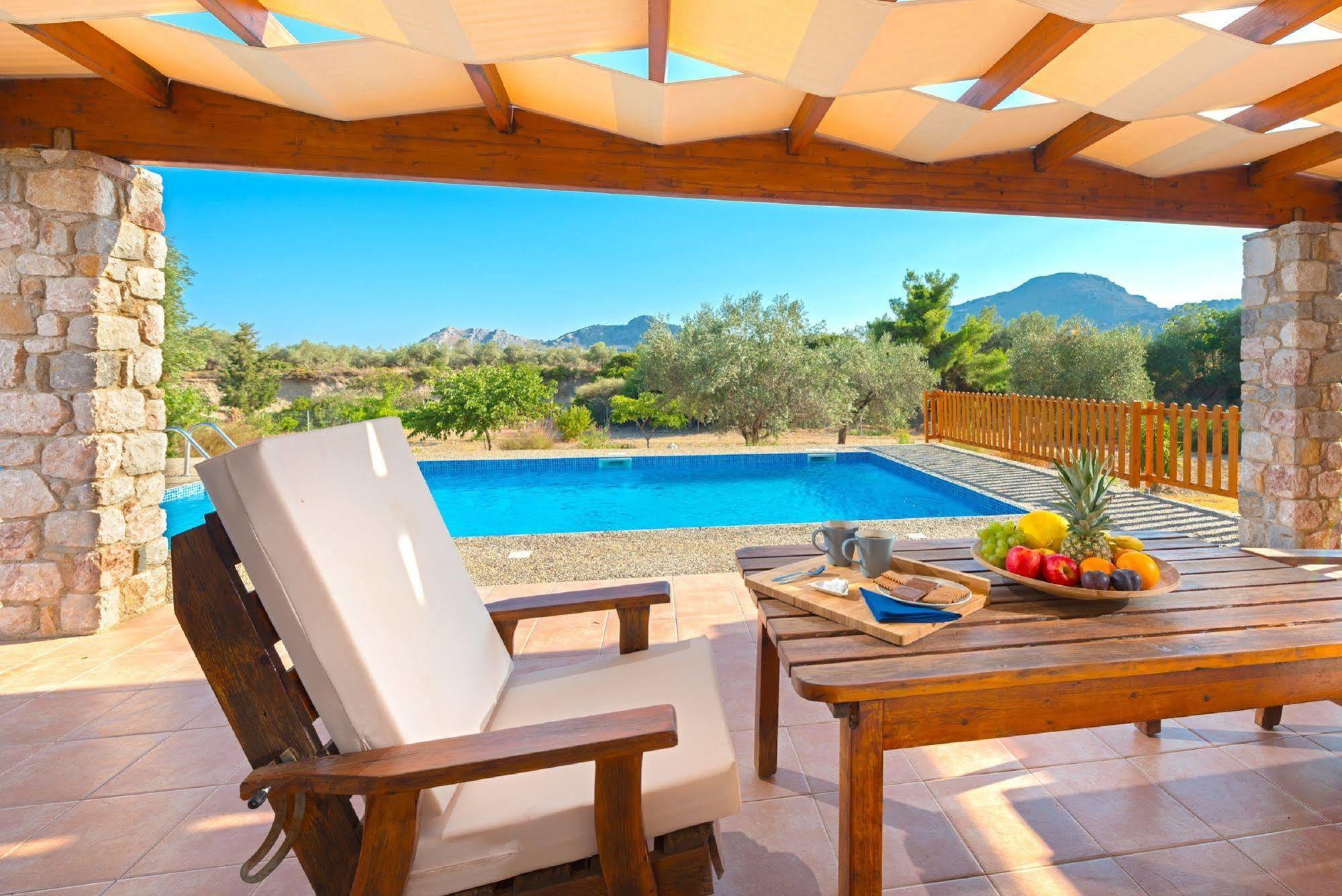 Olive Private Villa Swimming Pool 5 Bdr Kolymbia Rhodes Zewnętrze zdjęcie
