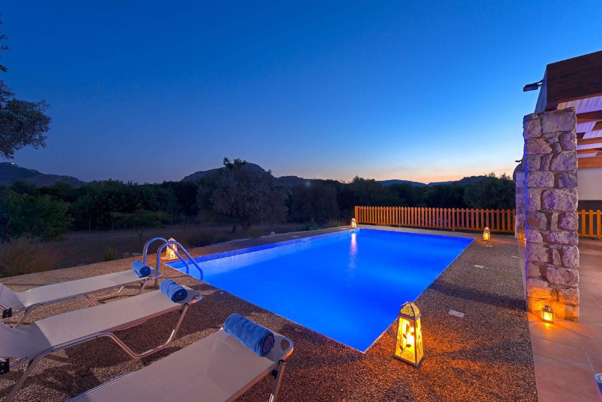 Olive Private Villa Swimming Pool 5 Bdr Kolymbia Rhodes Zewnętrze zdjęcie