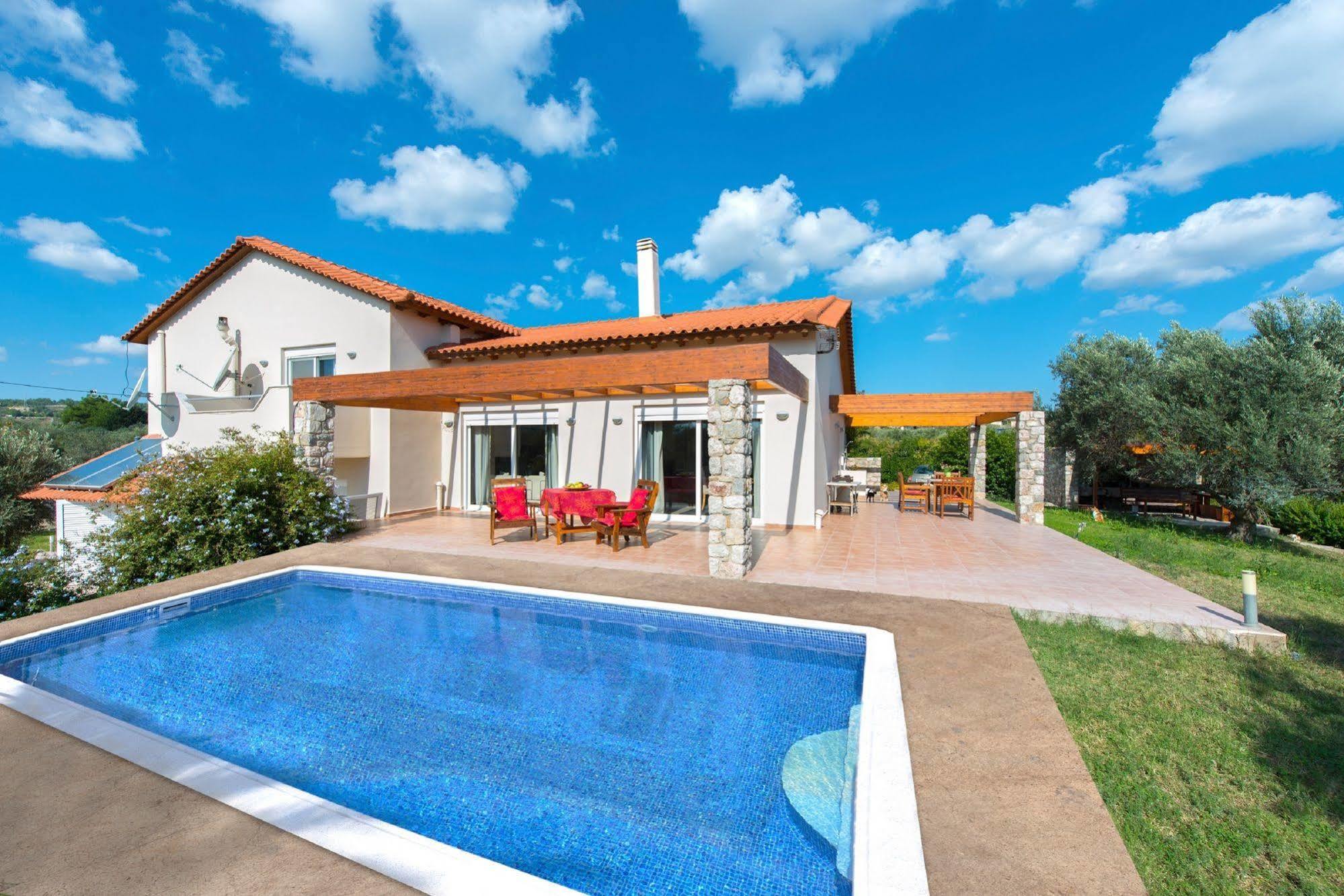 Olive Private Villa Swimming Pool 5 Bdr Kolymbia Rhodes Zewnętrze zdjęcie